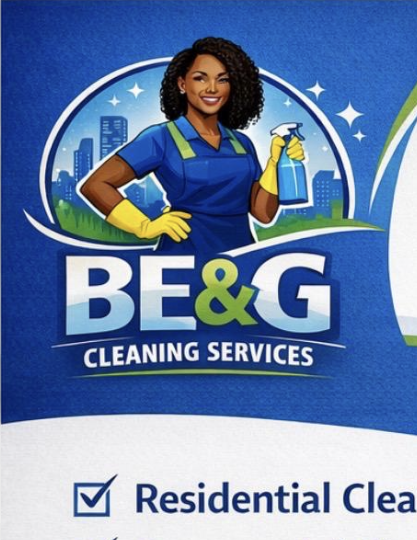 BE&G Cleaning Services Logo